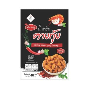 Prikhom Shrimp Heads Spicy Topping 40 g – 1 Pack