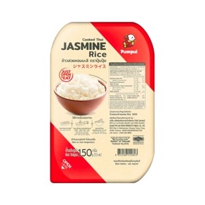 Pumpui Cooked Thai Jasmine Rice 150 g – 1 Pack
