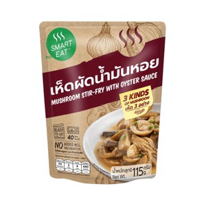 Smart Eat Ready To Eat Mushroom Stir Fry With Oyster Sauce 115 g – 1 Pack