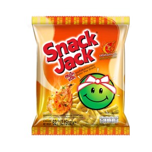 Snack Jack Green Pea Snack Salt And Chili Prawn Flavor 62 g – 1 Pack
