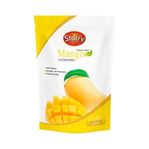 Starry Freeze Dried Mango 50 g – 1 Pack