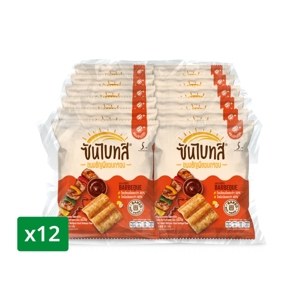 Sunbites Baked Multigrain Snack Barbeque Flavor 15 g Pack 12