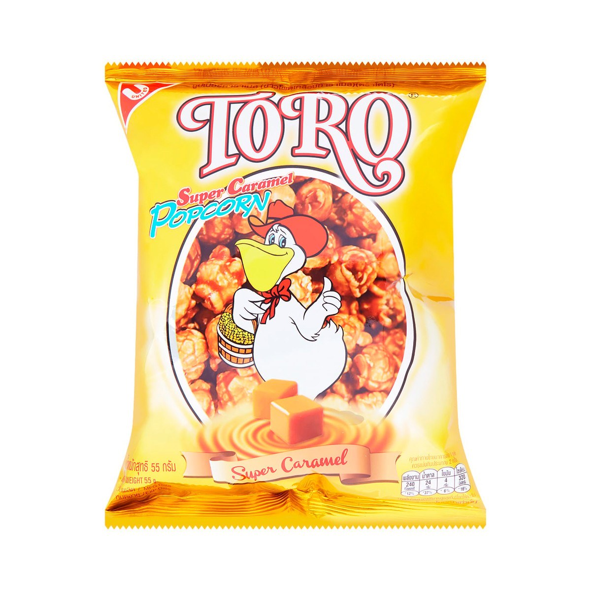 Toro Corn Coated With Super Caramel Size 55 g – 1 Pack