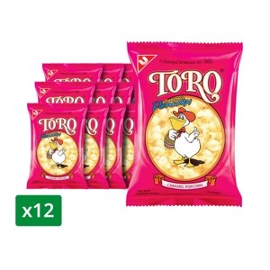 Toro Crunchy Popcorn Sugar And Butter Flavor 20 g Pack 12
