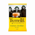 Tyrrells Mature Cheddar Chive Crisps 150 g – 1 Pack