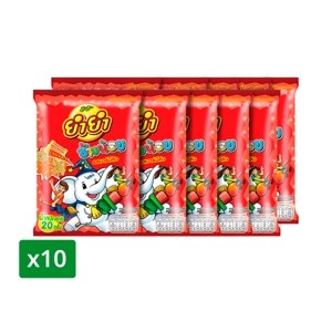 Yum Yum Chang Noi Instant Noodle Bbq Flavour Size 20 g 12 Pack