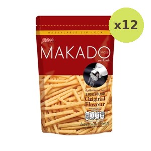 Makado Crispy Potato Stick Snack Original Flavoured 55 g – 12 Packs