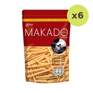Makado Crispy Potato Stick Snack Original Flavoured 55 g – 6 Packs