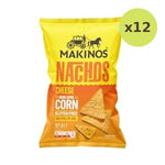 Makinos Nachos Chips Cheese 150 g – 12 Packs