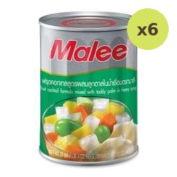 Malee Fruit Cocktail with Palmc 565g – 6 Packs