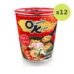 Mama Oriental Kitchen Instant Cup Noodles Hot Spicy Flavour 80 g – 12 Packs
