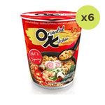 Mama Oriental Kitchen Instant Cup Noodles Hot Spicy Flavour 80 g – 6 Packs