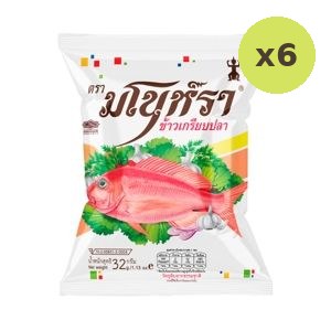 Manora Fried Fish Chips 32 g – 6 Packs