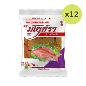 Manora Uncooked Fish Chips 200 g – 12 Packs