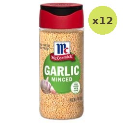 Mccormick Garlic Minced 85g – 12 Packs
