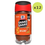 Mccormick Shake Shake Hot and Spicy Seasoning 52g – 12 Packs