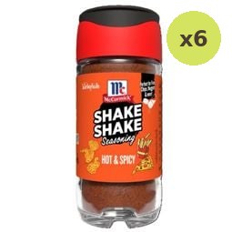 Mccormick Shake Shake Hot and Spicy Seasoning 52g – 6 Packs