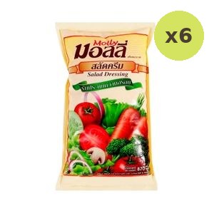 Molly Salad Cream 870 g – 6 Packs