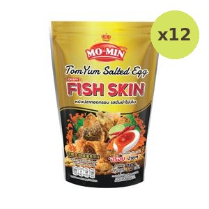 Momin Crispy Tomyum Salted Egg 75 g – 12 Packs