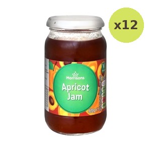 Morrisons Apricot Jam 420 g – 12 Packs