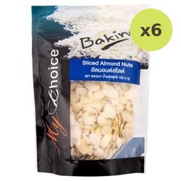 My Choice Almond Nuts Sliced 150g – 6 Packs