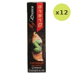 My Choice Wasabi Paste 43g – 12 Packs