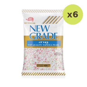 New Grade Tapioca Pearl 400 g – 6 Packs