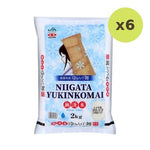 Niigata Yukinkomai Rice 2 kg – 6 Packs