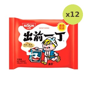 Nissin Instant Ramen Noodle Sesame Oil Flavor 100 g – 12 Packs