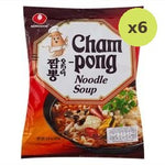 Nong Shim Instant Noodle Cuttlefish 124g – 6 Packs