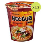 Nongshim Cup Noodle Soup Spicy Seafood 62g – 12 Packs