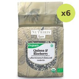 Nutriris Oraganic Quinoa and Riceberry 750g – 6 Packs
