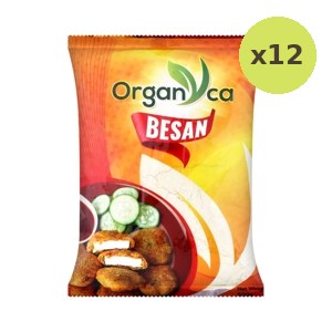 Organyca Besan 500 g – 12 Packs