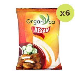 Organyca Besan 500 g – 6 Packs