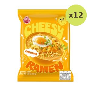 Otoki Cheesy Ramen Cheddar 111 g – 12 Packs
