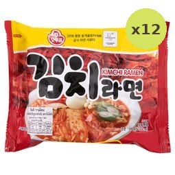 Ottogi Kimchi Ramyon 120g – 12 Packs