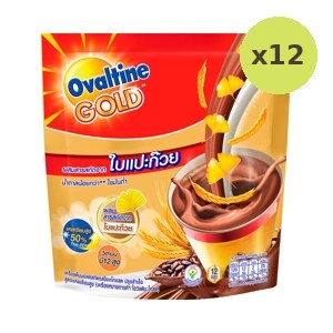 Ovaltine Gold Malt Extract Drink 3 In 1 High Calcium 360 g – 12 Packs