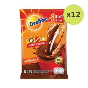 Ovaltine Malt Power 3in1 Ready Mixed Malt Beverage X 90 g – 12 Packs