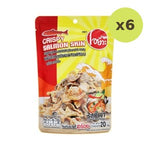 Oyua Crispy Salmon Skin Kari Kari Tom Yum Flavor 20 g – 6 Packs