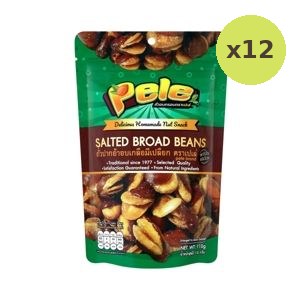 Pele Salted Broad Beans 110 g – 12 Packs