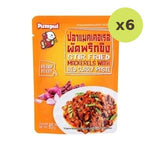 Poom Pui Stir Fried Mackerels With Red Curry Paste 85 g – 6 Packs
