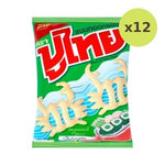 Poothai Crispy Snack Nori Seaweed Flavor 55 g – 12 Packs