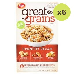 Post Great Grains Cereal 453g – 6 Packs