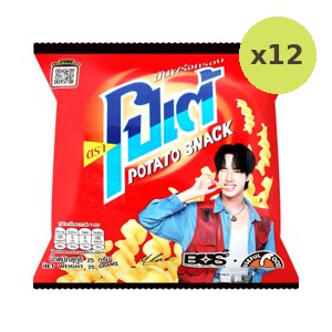 Pote Potato Snack 25 G M 25 g – 12 Packs