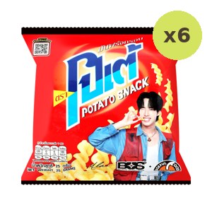 Pote Potato Snack 25 G M 25 g – 6 Packs