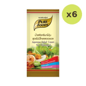 Pure Foods Japanese Salad Cream No Cholesterol 50 g – 6 Packs