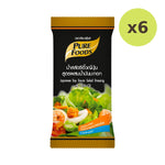 Pure Foods Japanese Soy Suace Salad Dressing with Olive Oil 50g – 6 Packs