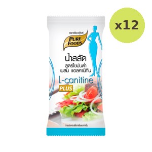 Pure Foods Low Fat Salad Dressing Plus L Caritine 50 g – 12 Packs