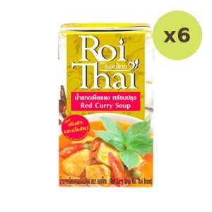 Roi Thai Red Curry 250 ml – 6 Packs