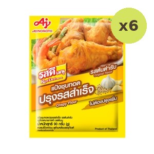 Rosdee Menu Crispy Flour Original Flavor 90 g – 6 Packs